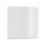 kelvo® MURANO KLV-101-0014 Φωτιστικό Τοίχου / Απλίκα για Λάμπα MR16 με Ντουί GU10 AC 220-240V Αδιάβροχο IP65 - Λευκό Ματ - Μ8 x Π8 x Υ7cm - Image 4