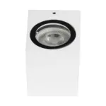 kelvo® BURANO KLV-101-0020 Φωτιστικό Τοίχου / Απλίκα για Λάμπα MR16 με Ντουί GU10 AC 220-240V Αδιάβροχο IP65 - Λευκό Ματ - Μ8 x Π8 x Υ7cm - Image 6