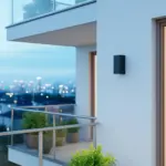 kelvo® BURANO KLV-101-0021 Φωτιστικό Τοίχου / Απλίκα για 2 Λάμπες MR16 με Ντουί GU10 AC 220-240V Αδιάβροχο IP65 - Μαύρο Ματ - Μ8 x Π8 x Υ15cm - Image 2