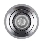 kelvo® AKIRA KLV-101-0026 Κινούμενο Φωτιστικό Downlight Σποτ για Λάμπα MR16 με Ντουί GU10 AC 220-240V IP20 - Νίκελ Βούρτσας - Μ8 x Π8 x Υ10cm - Image 5