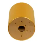kelvo® AKIRA KLV-101-0027 Κινούμενο Φωτιστικό Downlight Σποτ για Λάμπα MR16 με Ντουί GU10 AC 220-240V IP20 - Χρυσό Βούρτσας - Μ8 x Π8 x Υ10cm - Image 6