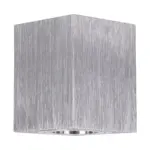 kelvo® AKIRA KLV-101-0030 Κινούμενο Φωτιστικό Downlight Σποτ για Λάμπα MR16 με Ντουί GU10 AC 220-240V IP20 - Νίκελ Βούρτσας - Μ8 x Π8 x Υ10cm - Image 4