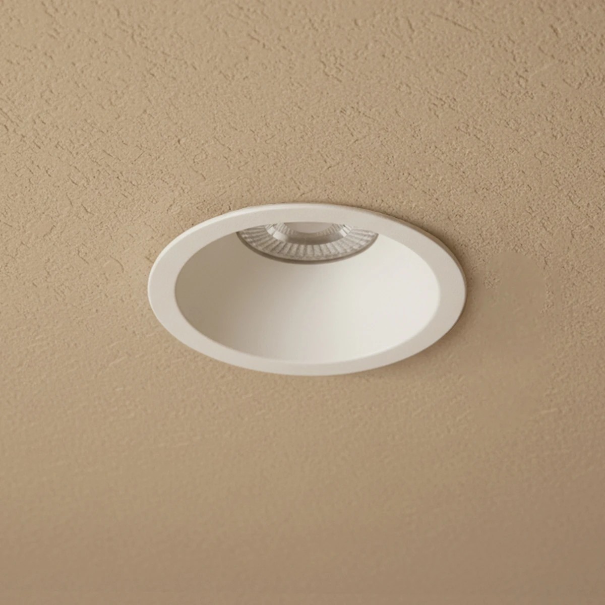 klv_101_0033_1 kelvo® DELTA KLV-101-0033 Χωνευτό Φωτιστικό Downlight Σποτ για Λάμπα MR16 με Ντουί GU10 AC 220-240V IP20 - Λευκό Ματ - Μ8.5 x Π8.5 x Υ3.5cm / Q7.5cm - Image 1