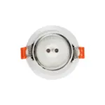 kelvo® DELTA KLV-101-0033 Χωνευτό Φωτιστικό Downlight Σποτ για Λάμπα MR16 με Ντουί GU10 AC 220-240V IP20 - Λευκό Ματ - Μ8.5 x Π8.5 x Υ3.5cm / Q7.5cm - Image 5