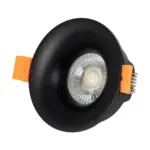 kelvo® OMICRON KLV-101-0034 Χωνευτό Φωτιστικό Downlight Σποτ για Λάμπα MR16 με Ντουί GU10 AC 220-240V IP20 - Μαύρο Ματ - Μ8.5 x Π8.5 x Υ3cm / Q7.5cm - Image 6