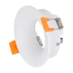 kelvo® OMICRON KLV-101-0035 Χωνευτό Φωτιστικό Downlight Σποτ για Λάμπα MR16 με Ντουί GU10 AC 220-240V IP20 - Λευκό Ματ - Μ8.5 x Π8.5 x Υ3cm / Q7.5cm - Image 2