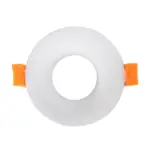 kelvo® OMICRON KLV-101-0035 Χωνευτό Φωτιστικό Downlight Σποτ για Λάμπα MR16 με Ντουί GU10 AC 220-240V IP20 - Λευκό Ματ - Μ8.5 x Π8.5 x Υ3cm / Q7.5cm - Image 3