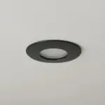 kelvo® KAPA KLV-101-0038 Χωνευτό Φωτιστικό Downlight Σποτ Μπάνιου για Λάμπα MR16 με Ντουί GU10 AC 220-240V Αδιάβροχο IP65 - Μαύρο Ματ - Μ8.5 x Π8.5 x Υ4.2cm / Q7.5cm
