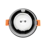 kelvo® KAPA KLV-101-0038 Χωνευτό Φωτιστικό Downlight Σποτ Μπάνιου για Λάμπα MR16 με Ντουί GU10 AC 220-240V Αδιάβροχο IP65 - Μαύρο Ματ - Μ8.5 x Π8.5 x Υ4.2cm / Q7.5cm - Image 5