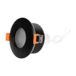 kelvo® KAPA KLV-101-0038 Χωνευτό Φωτιστικό Downlight Σποτ Μπάνιου για Λάμπα MR16 με Ντουί GU10 AC 220-240V Αδιάβροχο IP65 - Μαύρο Ματ - Μ8.5 x Π8.5 x Υ4.2cm / Q7.5cm - Image 6