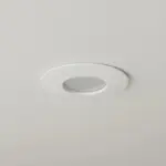 kelvo® KAPA KLV-101-0039 Χωνευτό Φωτιστικό Downlight Σποτ Μπάνιου για Λάμπα MR16 με Ντουί GU10 AC 220-240V Αδιάβροχο IP65 - Λευκό Ματ - Μ8.5 x Π8.5 x Υ4.2cm / Q7.5cm