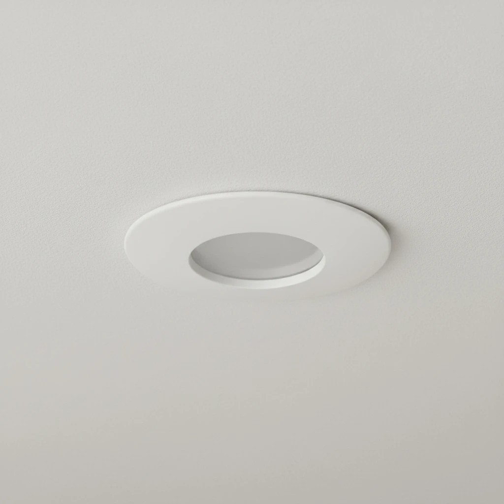 klv_101_0039_1 kelvo® KAPA KLV-101-0039 Χωνευτό Φωτιστικό Downlight Σποτ Μπάνιου για Λάμπα MR16 με Ντουί GU10 AC 220-240V Αδιάβροχο IP65 - Λευκό Ματ - Μ8.5 x Π8.5 x Υ4.2cm / Q7.5cm - Image 1
