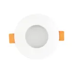 kelvo® KAPA KLV-101-0039 Χωνευτό Φωτιστικό Downlight Σποτ Μπάνιου για Λάμπα MR16 με Ντουί GU10 AC 220-240V Αδιάβροχο IP65 - Λευκό Ματ - Μ8.5 x Π8.5 x Υ4.2cm / Q7.5cm - Image 3
