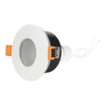 kelvo® KAPA KLV-101-0039 Χωνευτό Φωτιστικό Downlight Σποτ Μπάνιου για Λάμπα MR16 με Ντουί GU10 AC 220-240V Αδιάβροχο IP65 - Λευκό Ματ - Μ8.5 x Π8.5 x Υ4.2cm / Q7.5cm - Image 6