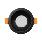 kelvo® SIGMA KLV-101-0041 Χωνευτό Φωτιστικό Downlight Σποτ Μπάνιου για Λάμπα MR16 με Ντουί GU10 AC 220-240V Αδιάβροχο IP65 - Μαύρο Ματ - Μ8.5 x Π8.5 x Υ4.4cm / Q7.5cm - Image 3