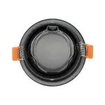 kelvo® SIGMA KLV-101-0041 Χωνευτό Φωτιστικό Downlight Σποτ Μπάνιου για Λάμπα MR16 με Ντουί GU10 AC 220-240V Αδιάβροχο IP65 - Μαύρο Ματ - Μ8.5 x Π8.5 x Υ4.4cm / Q7.5cm - Image 4