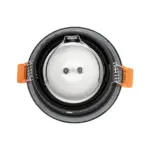 kelvo® SIGMA KLV-101-0041 Χωνευτό Φωτιστικό Downlight Σποτ Μπάνιου για Λάμπα MR16 με Ντουί GU10 AC 220-240V Αδιάβροχο IP65 - Μαύρο Ματ - Μ8.5 x Π8.5 x Υ4.4cm / Q7.5cm - Image 5