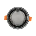kelvo® SIGMA KLV-101-0043 Χωνευτό Φωτιστικό Downlight Σποτ Μπάνιου για Λάμπα MR16 με Ντουί GU10 AC 220-240V Αδιάβροχο IP65 - Νίκελ Βούρτσας - Μ8.5 x Π8.5 x Υ4.4cm / Q7.5cm - Image 4