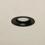 kelvo® LAMDA KLV-101-0044 Χωνευτό Φωτιστικό Downlight Σποτ Μπάνιου για Λάμπα MR16 με Ντουί GU10 AC 220-240V Αδιάβροχο IP65 - Μαύρο Ματ - Μ8.5 x Π8.5 x Υ3.5cm / Q7.5cm
