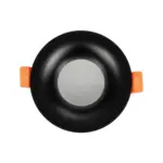kelvo® LAMDA KLV-101-0044 Χωνευτό Φωτιστικό Downlight Σποτ Μπάνιου για Λάμπα MR16 με Ντουί GU10 AC 220-240V Αδιάβροχο IP65 - Μαύρο Ματ - Μ8.5 x Π8.5 x Υ3.5cm / Q7.5cm - Image 3