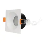 kelvo® EPSILON KLV-101-0048 Χωνευτό Φωτιστικό Downlight Σποτ Μπάνιου για Λάμπα MR16 με Ντουί GU10 AC 220-240V Αδιάβροχο IP65 - Λευκό Ματ - Μ8.5 x Π8.5 x Υ4.4cm / Q7.5cm x 7.5cm - Image 6