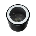 kelvo® MARETTI KLV-101-0055 Φωτιστικό Downlight Σποτ για Λάμπα MR16 με Ντουί GU10 AC 220-240V Αδιάβροχο IP65 - Μαύρο Ματ - Μ9 x Π9 x Υ9cm - Image 5