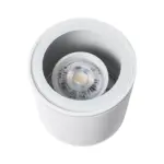 kelvo® MARETTI KLV-101-0056 Φωτιστικό Downlight Σποτ για Λάμπα MR16 με Ντουί GU10 AC 220-240V Αδιάβροχο IP65 - Λευκό Ματ - Μ9 x Π9 x Υ9cm - Image 6
