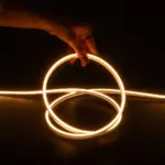 kelvo® NEONPRO KLV-101-0061 Ταινία Neon Flex LED 10W/m 1200lm/m 120° DC 48V Αδιάβροχο IP65 120 x SMD2835 Chip/m Θερμό Λευκό 2700K Dimmable - Lumileds SMD Chip - Μ100 x Π0.6 x Υ1.2cm - 6 Χρόνια Εγγύηση - Image 3