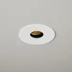 kelvo® PINADO KLV-101-0127 Χωνευτό Φωτιστικό Downlight Σποτ LED 7W 840lm 15° AC 220-240V IP20 Θερμό Λευκό 2700K - Bridgelux COB Chip & TÜV SÜD Driver - Λευκό Ματ - Μ8.3 x Π8.3 x Υ8.2cm / Q7.3cm - 5 Χρόνια Εγγύηση