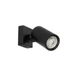 kelvo® SPOTA KLV-101-0134-V2 Κινούμενο Φωτιστικό Σποτ Τοίχου για Λάμπα MR16 με Ντουί GU10 AC 220-240V IP20 - Μαύρο Ματ - Μ7 x Π6 x Υ14cm - Image 3