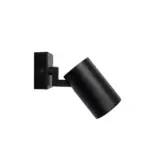 kelvo® SPOTA KLV-101-0134-V2 Κινούμενο Φωτιστικό Σποτ Τοίχου για Λάμπα MR16 με Ντουί GU10 AC 220-240V IP20 - Μαύρο Ματ - Μ7 x Π6 x Υ14cm - Image 6