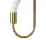 kelvo® GLOW KLV-101-0169 Φωτιστικό Τοίχου / Απλίκα LED 18W 1800lm 360° AC 220-240V IP20 Ρυθμιζόμενο Λευκό CCT με On/Off 2700K/4500K/6000K - Lumileds SMD Chip - Χρυσό Πλατίνα - Μ30 x Π15 x Υ70cm - 3 Χρόνια Εγγύηση - Image 6