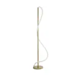 kelvo® GLOW KLV-101-0173 Επιδαπέδιο Φωτιστικό LED 30W 3000lm 360° AC 220-240V IP20 Ρυθμιζόμενο Λευκό CCT με Αφή 2700K/4500K/6000K Dimmable - Lumileds SMD Chip - Χρυσό Πλατίνα - Μ45 x Π45 x Υ160cm - 3 Χρόνια Εγγύηση - Image 3