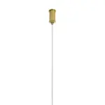 kelvo® LEXAGON KLV-101-0180 Κρεμαστό Φωτιστικό Οροφής LED 120W 12000lm 200° AC 220-240V IP20 Ρυθμιζόμενο Λευκό CCT με Χειριστήριο από 2700K έως 6000K Dimmable - Lumileds SMD Chip - Χρυσό Πλατίνα - Μ110 x Π90 x Υ110cm - 3 Χρόνια Εγγύηση - Image 6