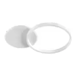 kelvo® VENOM KLV-101-0182 Φωτιστικό Οροφής LED 45W 4500lm 360° AC 220-240V IP20 Ρυθμιζόμενο Λευκό CCT με Χειριστήριο από 2700K έως 6000K Dimmable - Lumileds SMD Chip - Λευκό Ματ - Μ60 x Π40 x Υ7.5cm - 3 Χρόνια Εγγύηση - Image 5