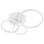 kelvo® VENOM KLV-101-0185 Φωτιστικό Οροφής LED 100W 10000lm 360° AC 220-240V IP20 Ρυθμιζόμενο Λευκό CCT με Χειριστήριο από 2700K έως 6000K Dimmable - Lumileds SMD Chip - Λευκό Ματ - Μ70 x Π40 x Υ16cm - 3 Χρόνια Εγγύηση - Image 5