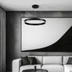 kelvo® VENOM KLV-101-0187 Κρεμαστό Φωτιστικό Οροφής LED 45W 4500lm 120° AC 220-240V IP20 Ρυθμιζόμενο Λευκό CCT με Χειριστήριο από 2700K έως 6000K Dimmable - Lumileds SMD Chip - Μαύρο Ματ - Μ60 x Π60 x Υ6.5cm - 3 Χρόνια Εγγύηση - Image 2