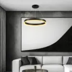 kelvo® VENOM KLV-101-0187 Κρεμαστό Φωτιστικό Οροφής LED 45W 4500lm 120° AC 220-240V IP20 Ρυθμιζόμενο Λευκό CCT με Χειριστήριο από 2700K έως 6000K Dimmable - Lumileds SMD Chip - Μαύρο Ματ - Μ60 x Π60 x Υ6.5cm - 3 Χρόνια Εγγύηση