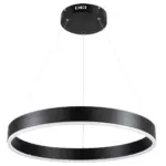 kelvo® VENOM KLV-101-0187 Κρεμαστό Φωτιστικό Οροφής LED 45W 4500lm 120° AC 220-240V IP20 Ρυθμιζόμενο Λευκό CCT με Χειριστήριο από 2700K έως 6000K Dimmable - Lumileds SMD Chip - Μαύρο Ματ - Μ60 x Π60 x Υ6.5cm - 3 Χρόνια Εγγύηση - Image 3