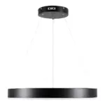 kelvo® VENOM KLV-101-0187 Κρεμαστό Φωτιστικό Οροφής LED 45W 4500lm 120° AC 220-240V IP20 Ρυθμιζόμενο Λευκό CCT με Χειριστήριο από 2700K έως 6000K Dimmable - Lumileds SMD Chip - Μαύρο Ματ - Μ60 x Π60 x Υ6.5cm - 3 Χρόνια Εγγύηση - Image 4