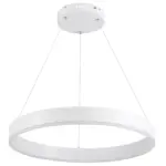 kelvo® VENOM KLV-101-0188 Κρεμαστό Φωτιστικό Οροφής LED 45W 4500lm 120° AC 220-240V IP20 Ρυθμιζόμενο Λευκό CCT με Χειριστήριο από 2700K έως 6000K Dimmable - Lumileds SMD Chip - Λευκό Ματ - Μ60 x Π60 x Υ6.5cm - 3 Χρόνια Εγγύηση - Image 3