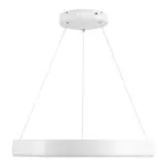 kelvo® VENOM KLV-101-0188 Κρεμαστό Φωτιστικό Οροφής LED 45W 4500lm 120° AC 220-240V IP20 Ρυθμιζόμενο Λευκό CCT με Χειριστήριο από 2700K έως 6000K Dimmable - Lumileds SMD Chip - Λευκό Ματ - Μ60 x Π60 x Υ6.5cm - 3 Χρόνια Εγγύηση - Image 4