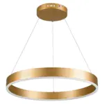 kelvo® VENOM KLV-101-0189 Κρεμαστό Φωτιστικό Οροφής LED 45W 4500lm 120° AC 220-240V IP20 Ρυθμιζόμενο Λευκό CCT με Χειριστήριο από 2700K έως 6000K Dimmable - Lumileds SMD Chip - Χρυσό Πλατίνα - Μ60 x Π60 x Υ6.5cm - 3 Χρόνια Εγγύηση - Image 3