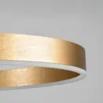 kelvo® VENOM KLV-101-0189 Κρεμαστό Φωτιστικό Οροφής LED 45W 4500lm 120° AC 220-240V IP20 Ρυθμιζόμενο Λευκό CCT με Χειριστήριο από 2700K έως 6000K Dimmable - Lumileds SMD Chip - Χρυσό Πλατίνα - Μ60 x Π60 x Υ6.5cm - 3 Χρόνια Εγγύηση - Image 6