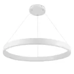 kelvo® VENOM KLV-101-0191 Κρεμαστό Φωτιστικό Οροφής LED 67W 6700lm 120° AC 220-240V IP20 Ρυθμιζόμενο Λευκό CCT με Χειριστήριο από 2700K έως 6000K Dimmable - Lumileds SMD Chip - Λευκό Ματ - Μ80 x Π80 x Υ6.5cm - 3 Χρόνια Εγγύηση - Image 3