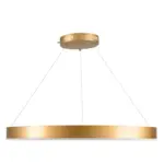kelvo® VENOM KLV-101-0192 Κρεμαστό Φωτιστικό Οροφής LED 67W 6700lm 120° AC 220-240V IP20 Ρυθμιζόμενο Λευκό CCT με Χειριστήριο από 2700K έως 6000K Dimmable - Lumileds SMD Chip - Χρυσό Πλατίνα - Μ80 x Π80 x Υ6.5cm - 3 Χρόνια Εγγύηση - Image 4