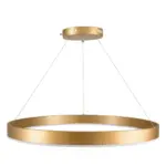 kelvo® VENOM KLV-101-0192 Κρεμαστό Φωτιστικό Οροφής LED 67W 6700lm 120° AC 220-240V IP20 Ρυθμιζόμενο Λευκό CCT με Χειριστήριο από 2700K έως 6000K Dimmable - Lumileds SMD Chip - Χρυσό Πλατίνα - Μ80 x Π80 x Υ6.5cm - 3 Χρόνια Εγγύηση - Image 5