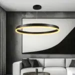 kelvo® VENOM KLV-101-0193 Κρεμαστό Φωτιστικό Οροφής LED 75W 7500lm 120° AC 220-240V IP20 Ρυθμιζόμενο Λευκό CCT με Χειριστήριο από 2700K έως 6000K Dimmable - Lumileds SMD Chip - Μαύρο Ματ - Μ100 x Π100 x Υ6.5cm - 3 Χρόνια Εγγύηση
