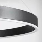 kelvo® VENOM KLV-101-0193 Κρεμαστό Φωτιστικό Οροφής LED 75W 7500lm 120° AC 220-240V IP20 Ρυθμιζόμενο Λευκό CCT με Χειριστήριο από 2700K έως 6000K Dimmable - Lumileds SMD Chip - Μαύρο Ματ - Μ100 x Π100 x Υ6.5cm - 3 Χρόνια Εγγύηση - Image 6