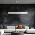 kelvo® VENOM KLV-101-0194 Κρεμαστό Φωτιστικό Οροφής LED 75W 7500lm 120° AC 220-240V IP20 Ρυθμιζόμενο Λευκό CCT με Χειριστήριο από 2700K έως 6000K Dimmable - Lumileds SMD Chip - Λευκό Ματ - Μ100 x Π100 x Υ6.5cm - 3 Χρόνια Εγγύηση - Image 2